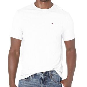 Tommy Hilfiger Men's Essential Short Sleeve Cotton Crewneck Pocket T-Shirt